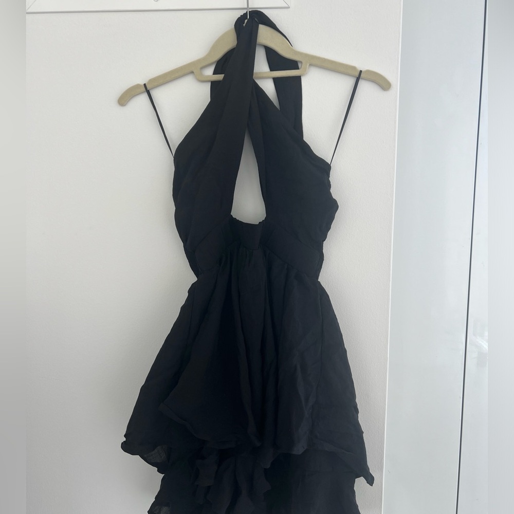 NWT Princess Polly Black Veronica Romper (sold out online) size 4 US - Picture 5 of 8